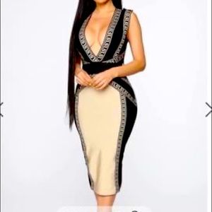 BodyCon dress size large. Like new. Never worn, but The tags were removed